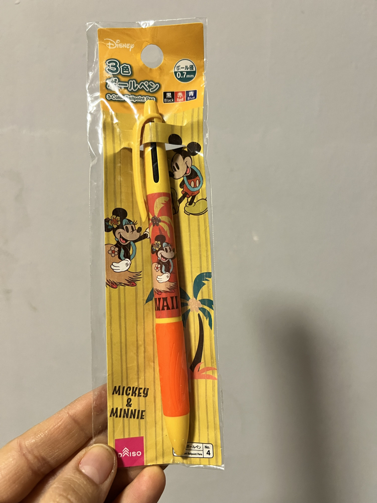 Hawaii Mickey Mouse Kalem