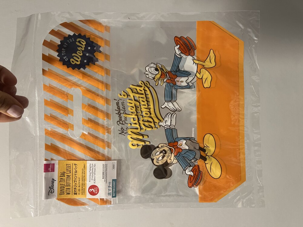 Mickey Donald Poşet 