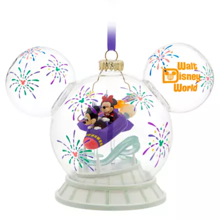 Disney Parks Mickey Minnie Space Mountain Yılbaşı Süsü