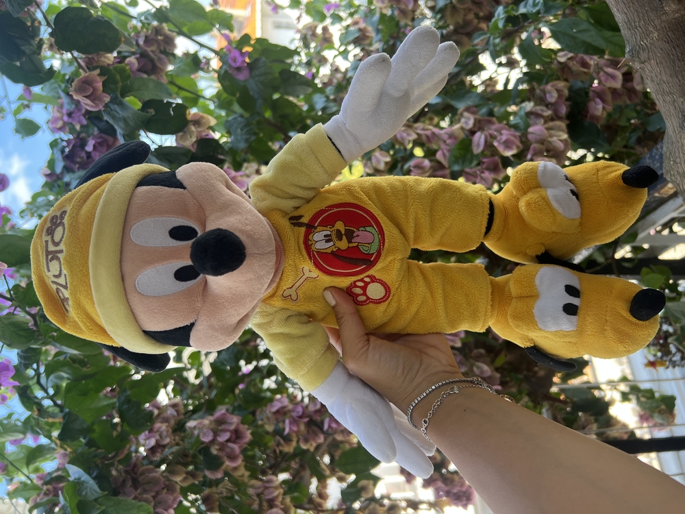 Pluto Pijamalı Mickey Mouse Peluş