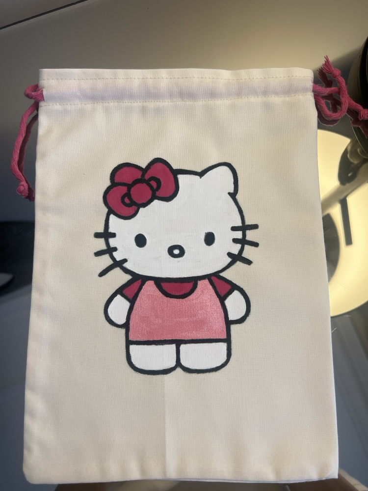Hello Kitty Organizer Büzgülü Çanta 