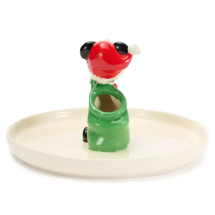 Mickey Santa Servis Tabağı
