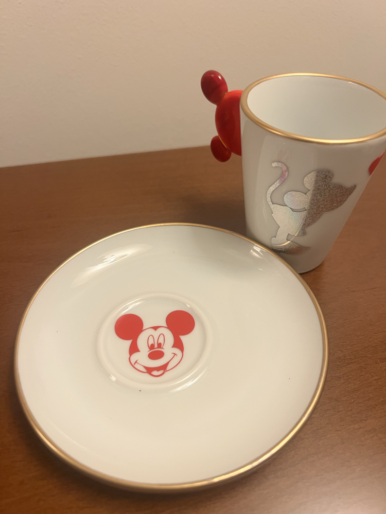 Mickey Minnie Love Türk Kahvesi Fincanı