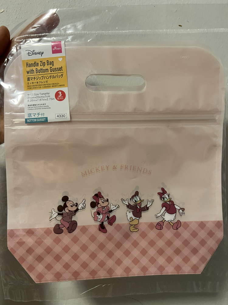 Mickey and Friends Kilitli Poşet
