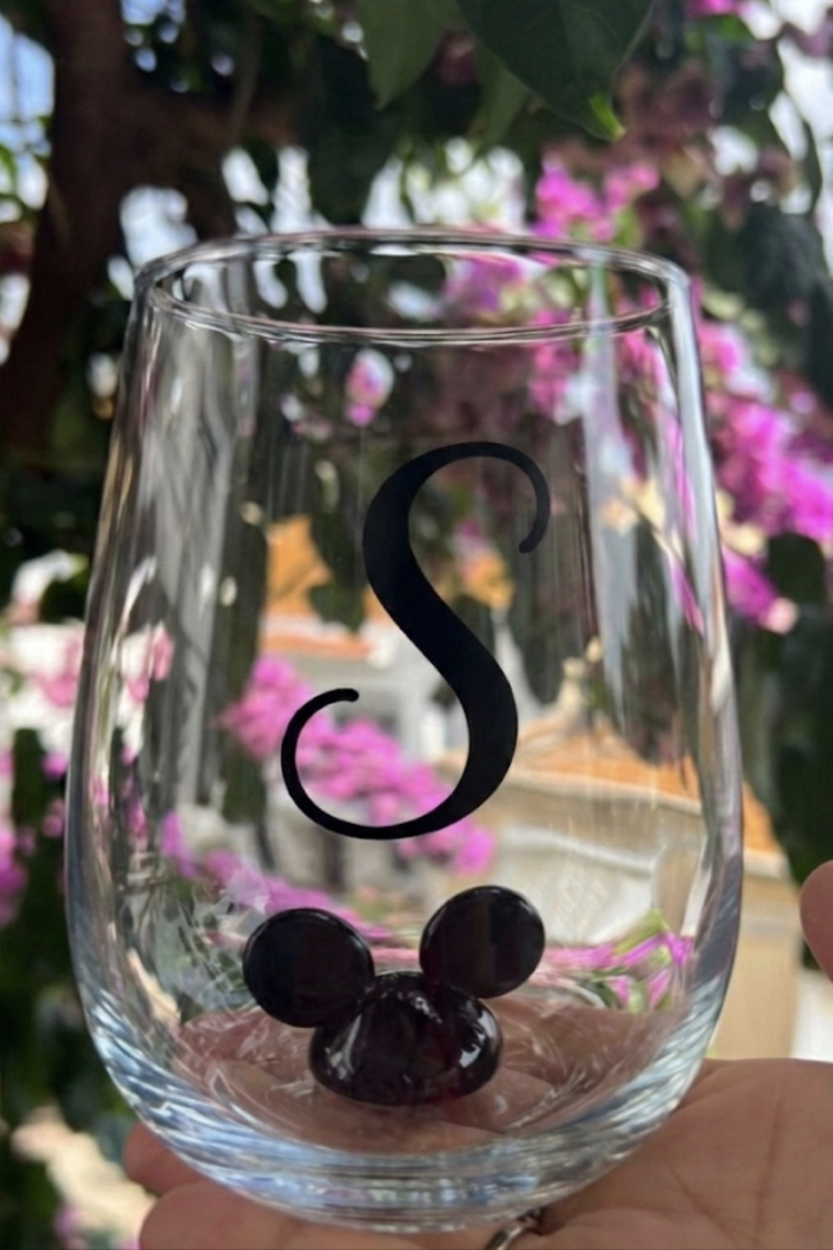 Siyah Mickey Su Bardağı