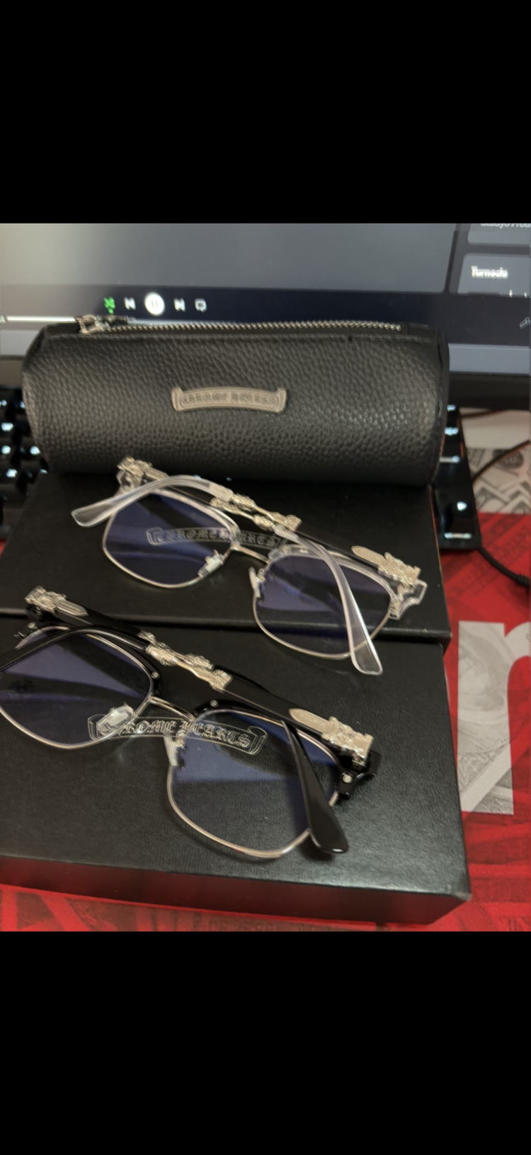 CHROME*HEARTS GLASES