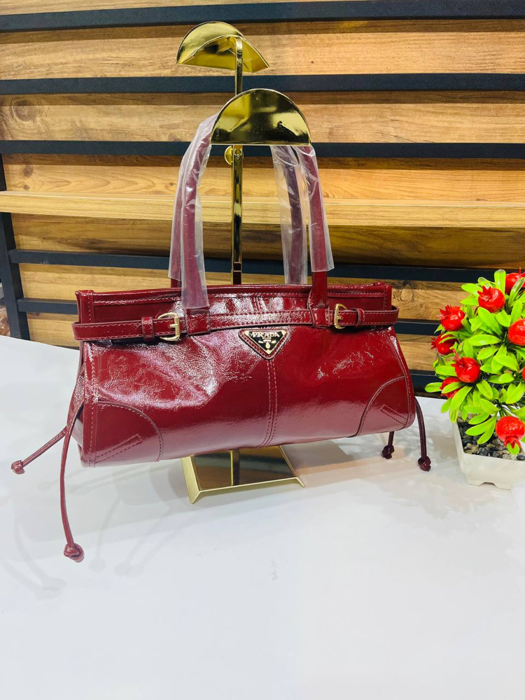 Prada Bonnie Medium Handbag Deri