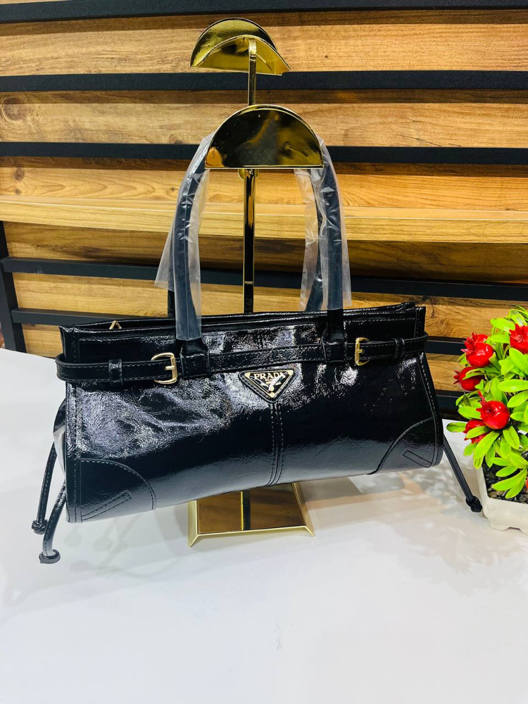 Prada Bonnie Medium Handbag Deri