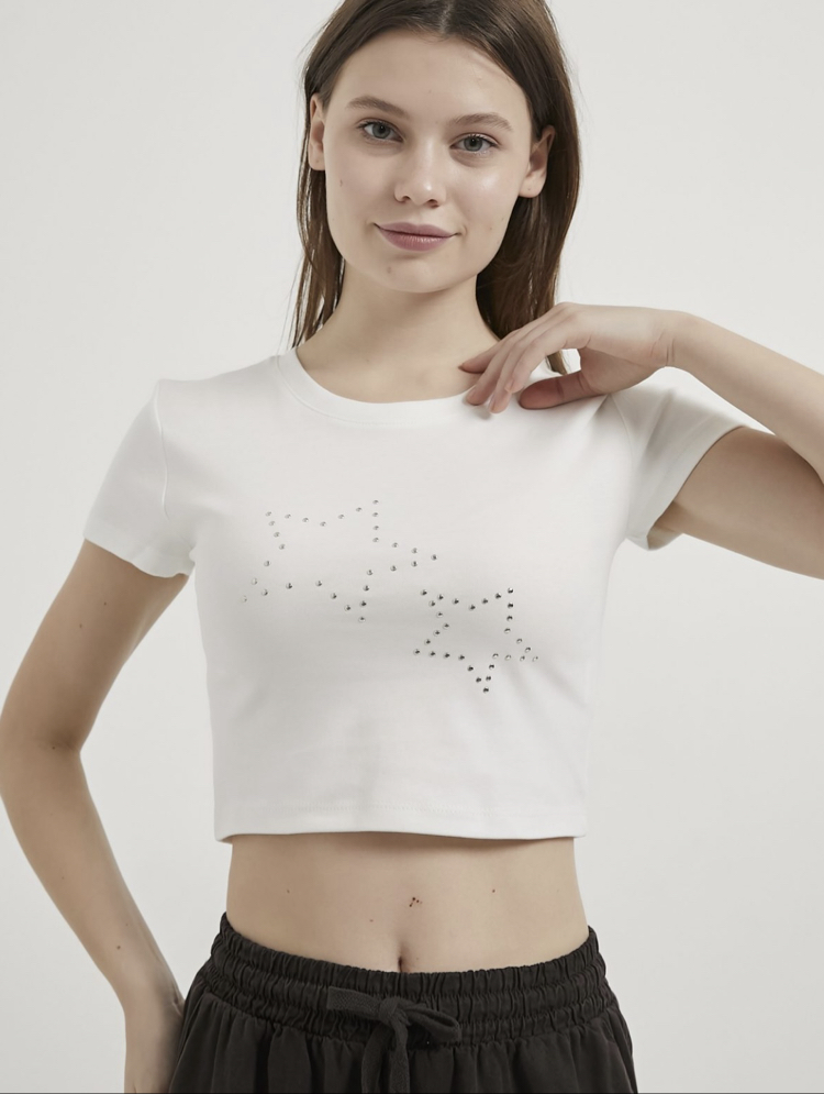 Yıldızlı crop