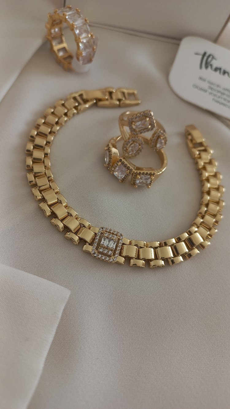 14 k Baget Taşlı Xuping marka bileklik