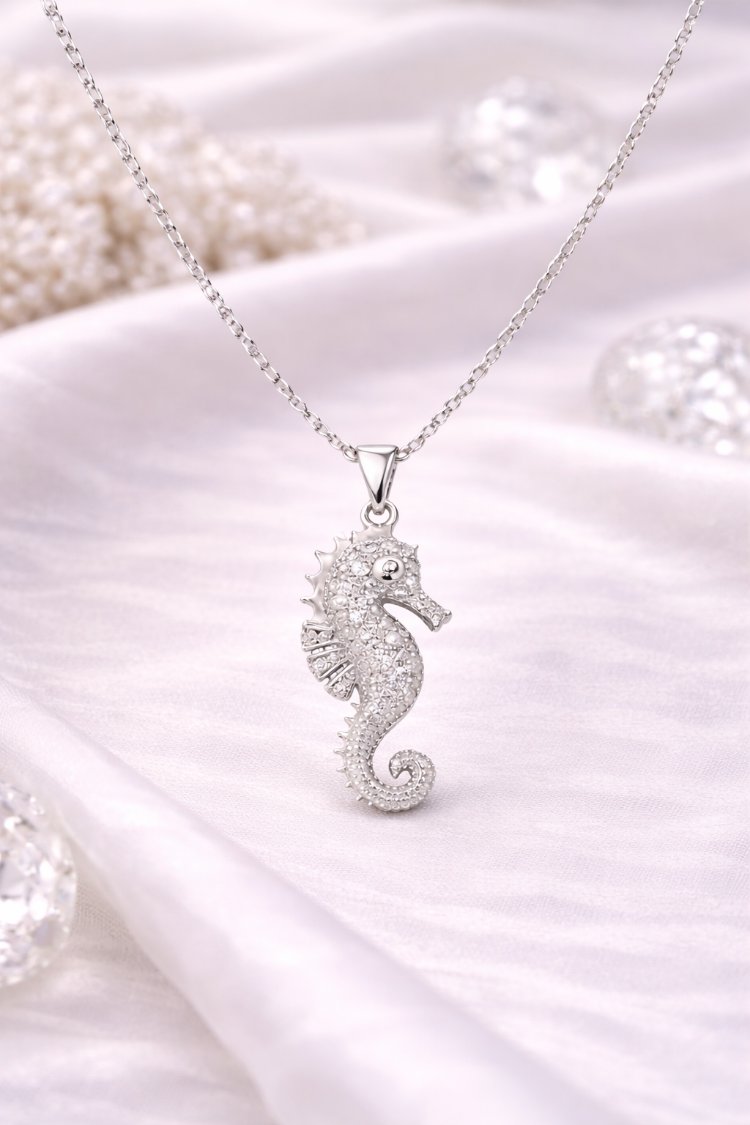 Ocean Pearl Denizatı Silver Kolye