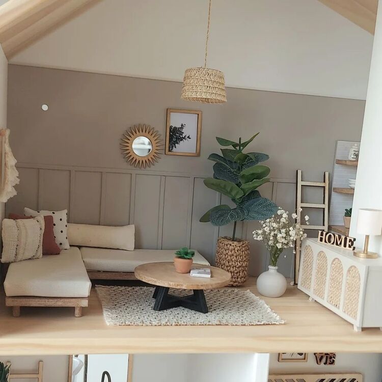 Minidom 1:12 Ölçek, MODERN İKEA BEBEK EVİ