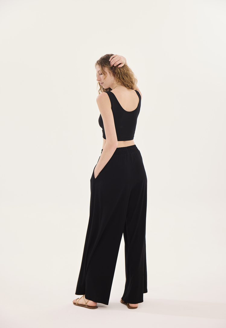 MAYA Kruvaze Crop Bluz