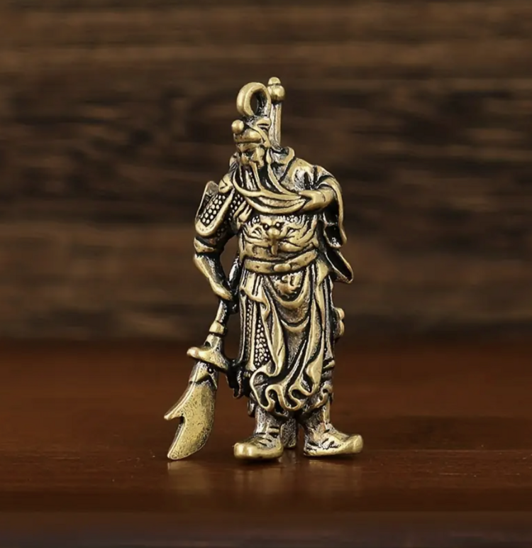 Brass Mighty Samurai Kapı Tanrısı