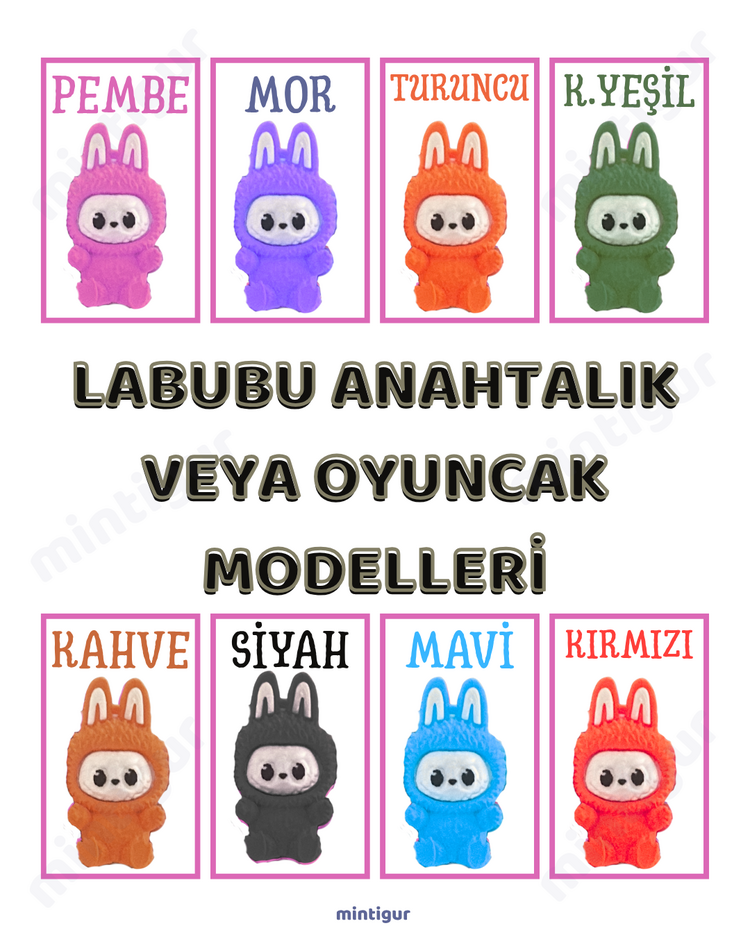 Labubu model Anahtarlıksız