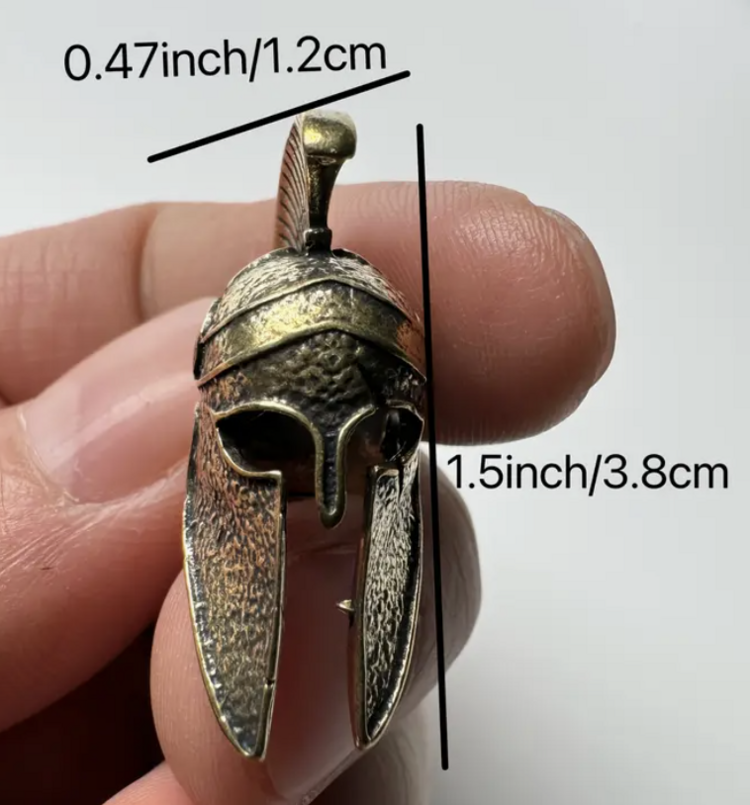Minyatür Sparta kaskı