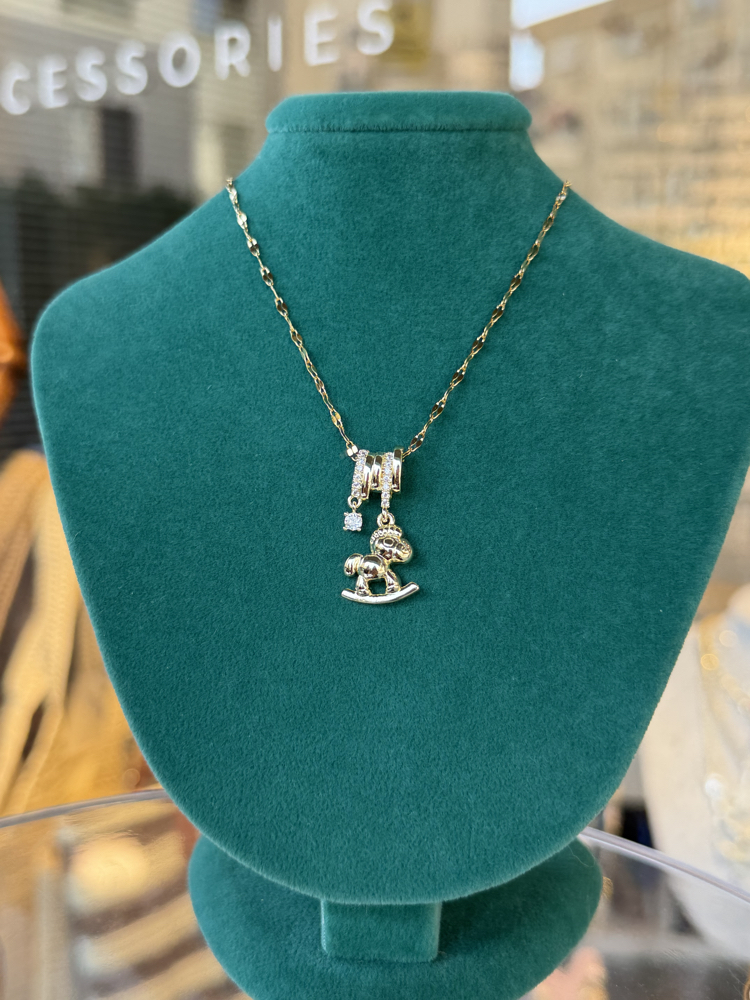 Charm Çelik Kolye