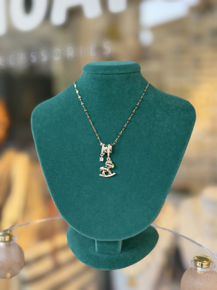Charm Çelik Kolye
