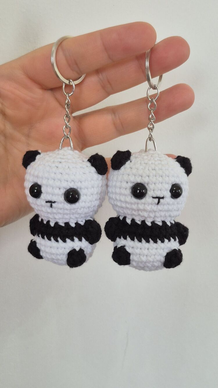 Bambam Panda Anahtarlık