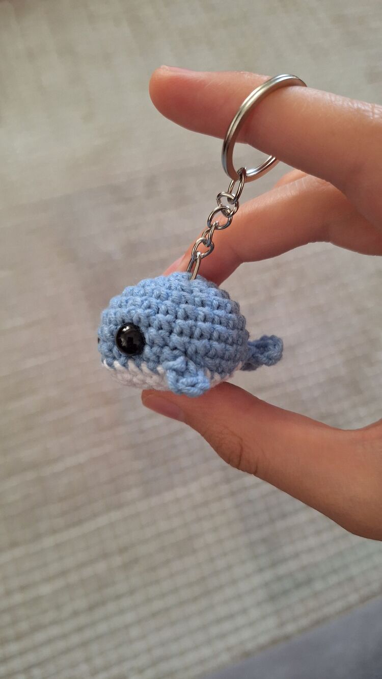 Luna Balina Anahtarlık