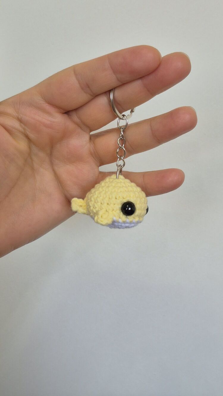 Luna Balina Anahtarlık