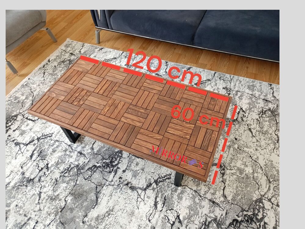 120 X 60 CEVİZ sehpa 