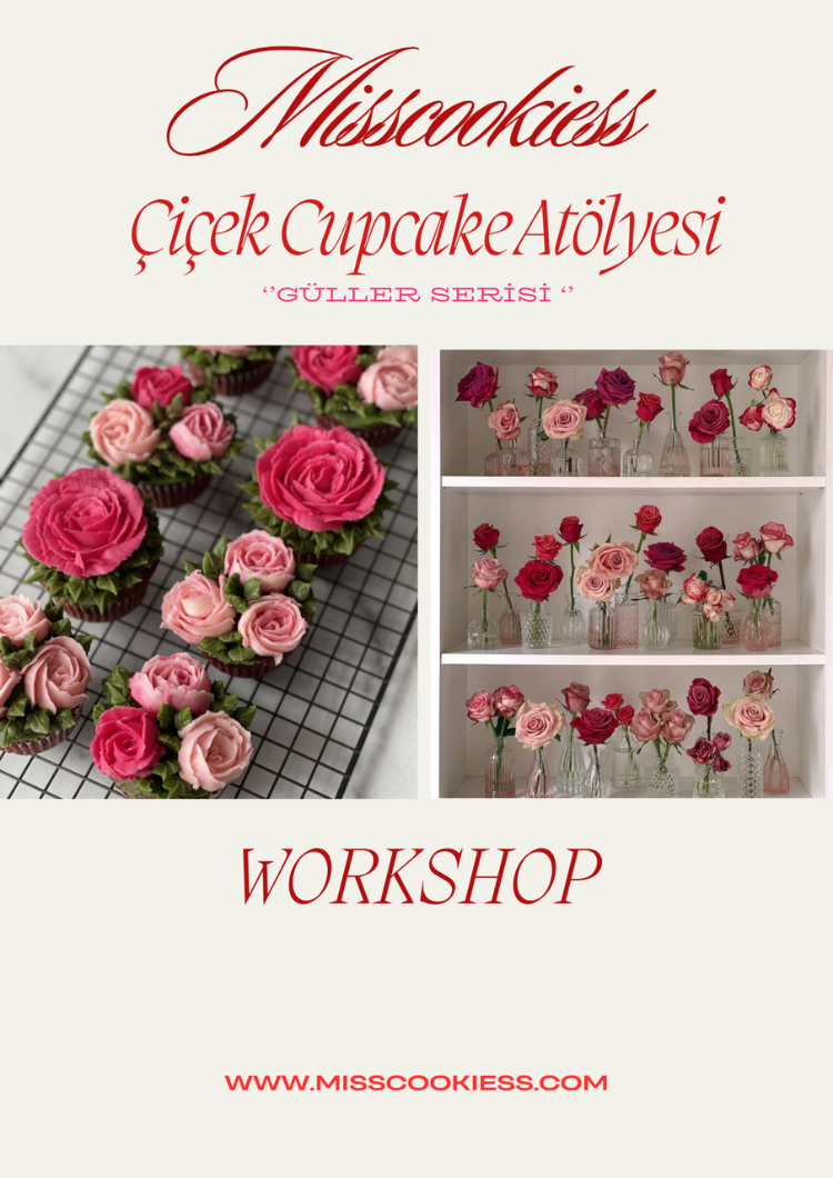 Çiçek Cupcake Atölyesi