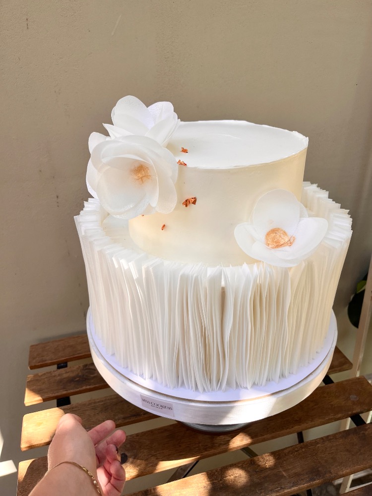 Wafer flower