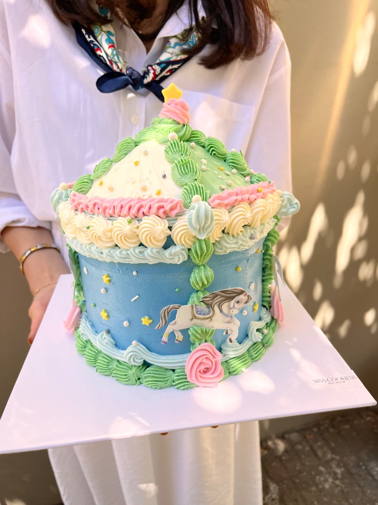 Carousel Cake