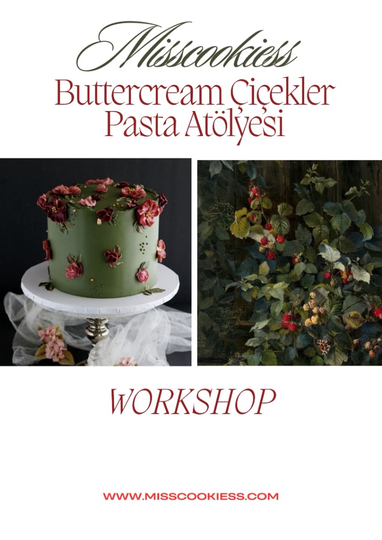 Buttercream Çiçekler Pasta Atölyesi