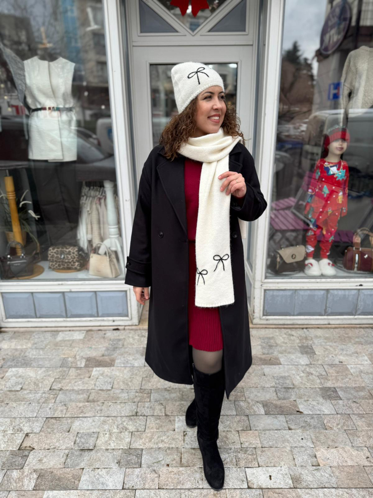 Premium oversize kaşe kaban