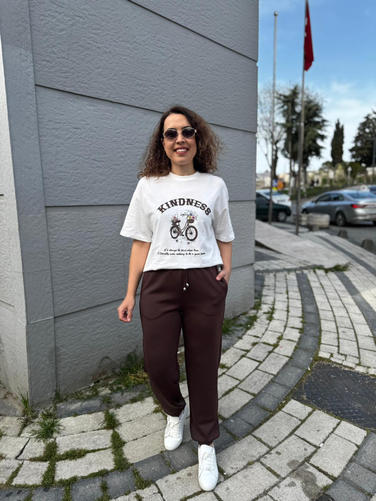 Beli lastikli jogger eşofman 