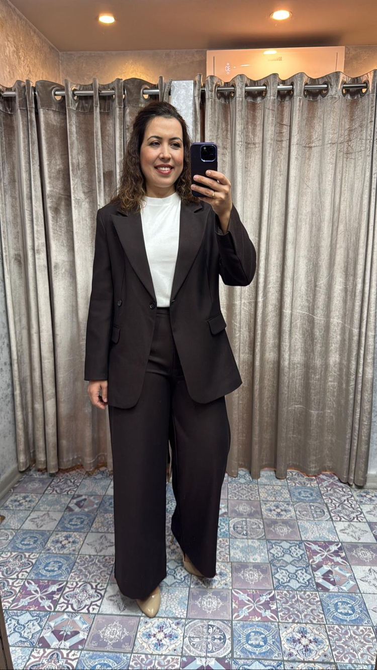 İkili blazer ceket pantolon takım