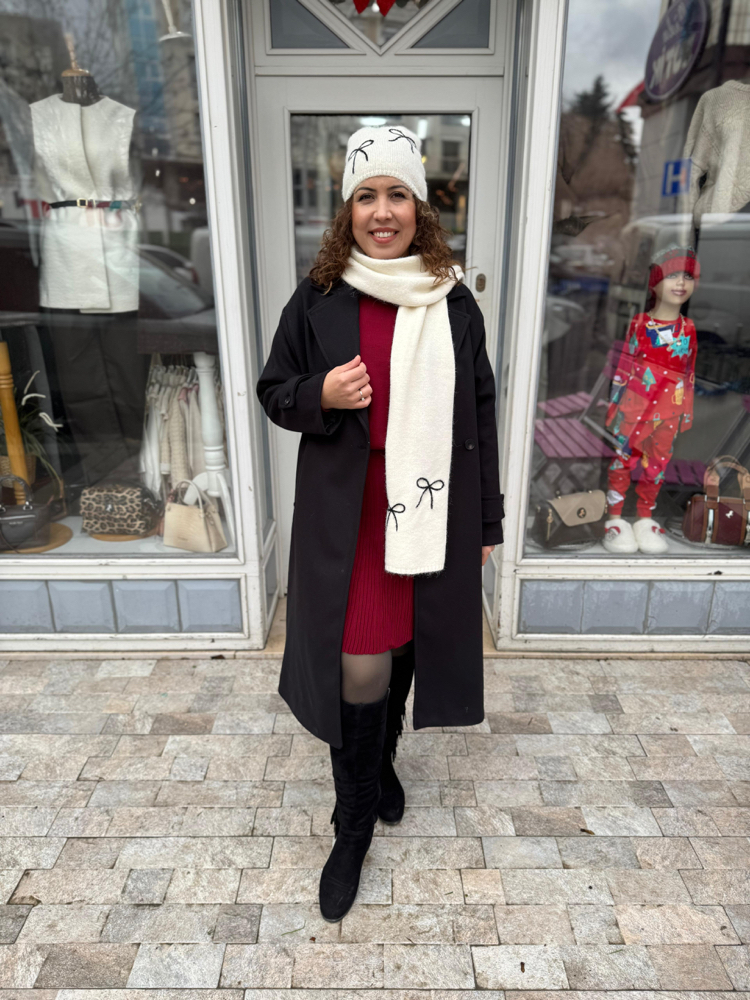 Premium oversize kaşe kaban