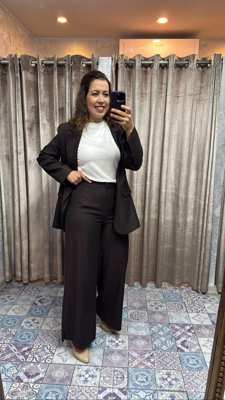 İkili blazer ceket pantolon takım