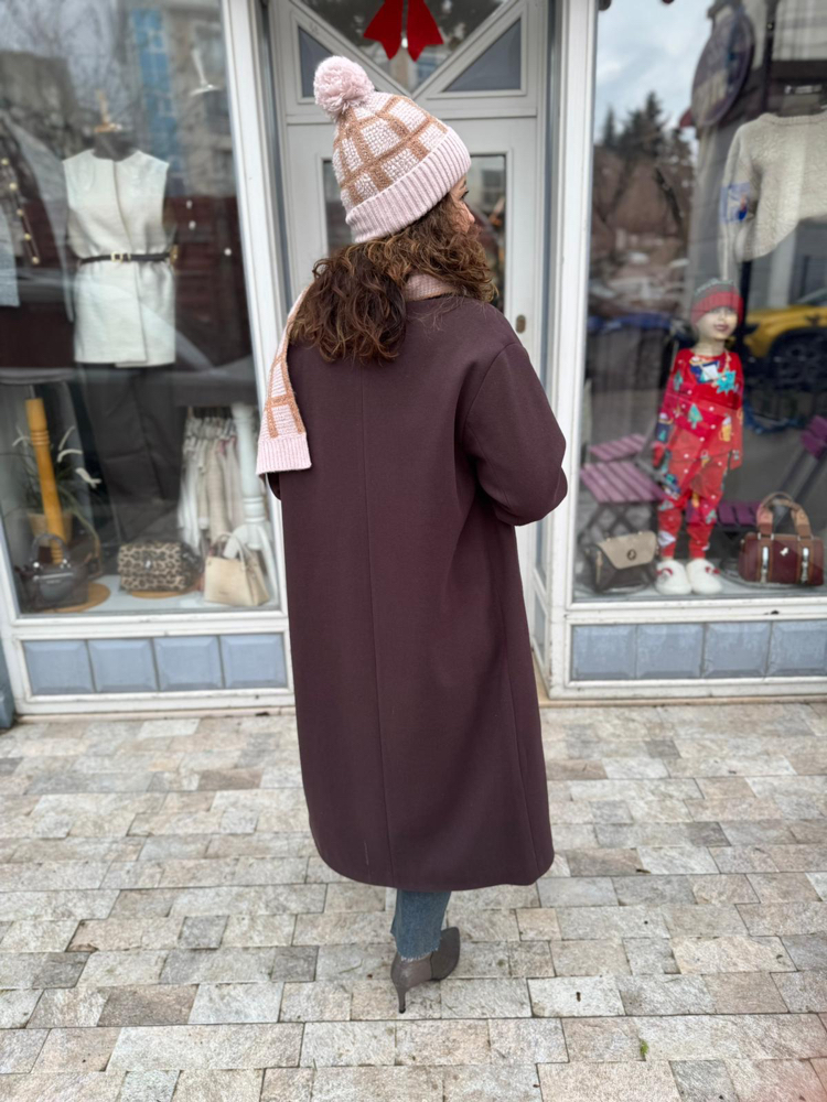 Premium oversize kaşa kaban