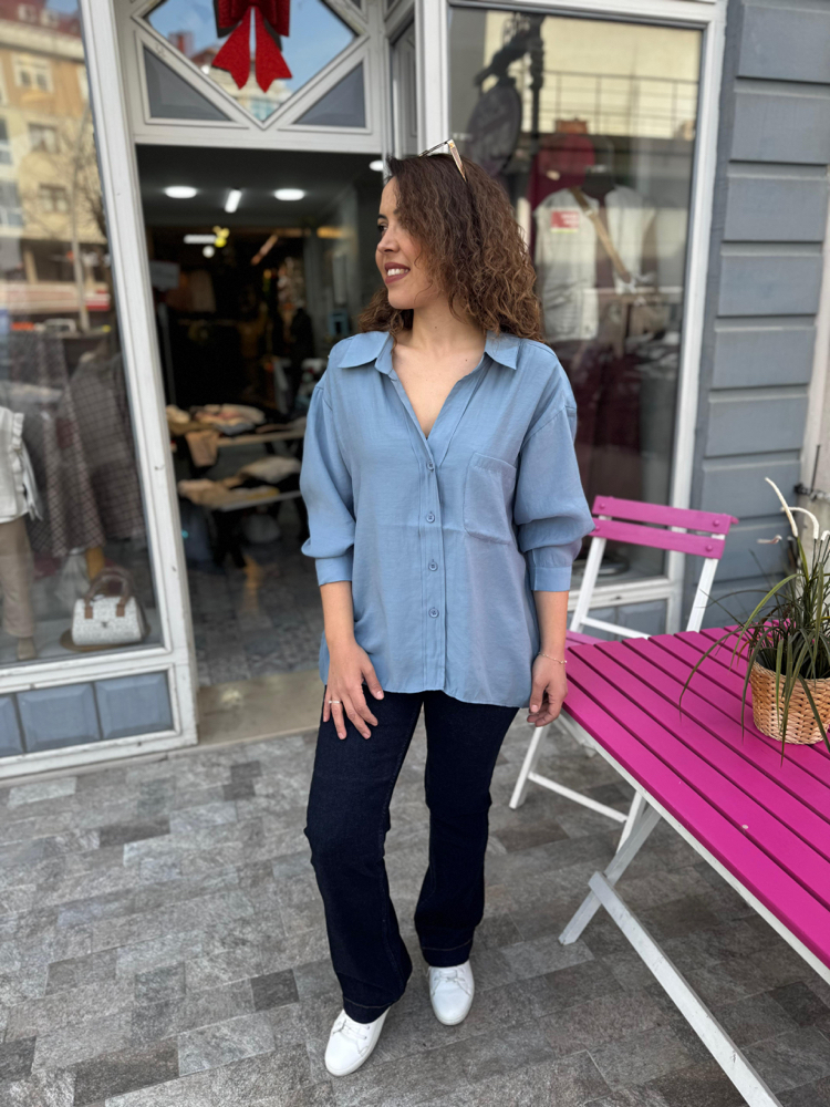 Oversize gömlek
