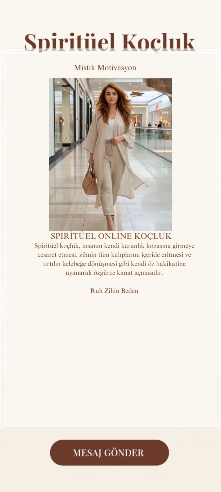 Online Spiritüel Koçluk