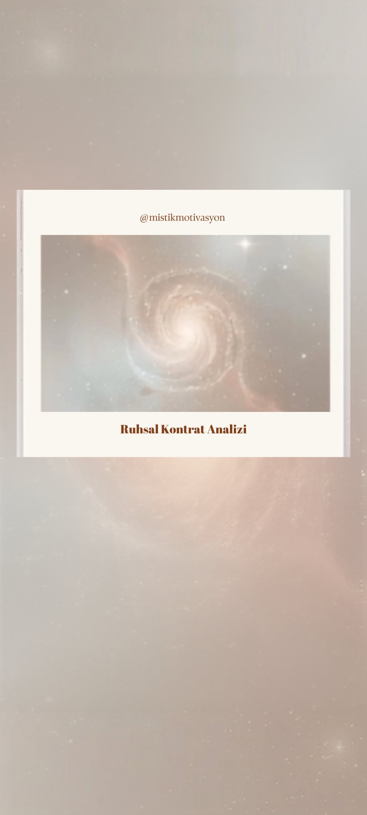 Ruhsal Kontrat Analizi 