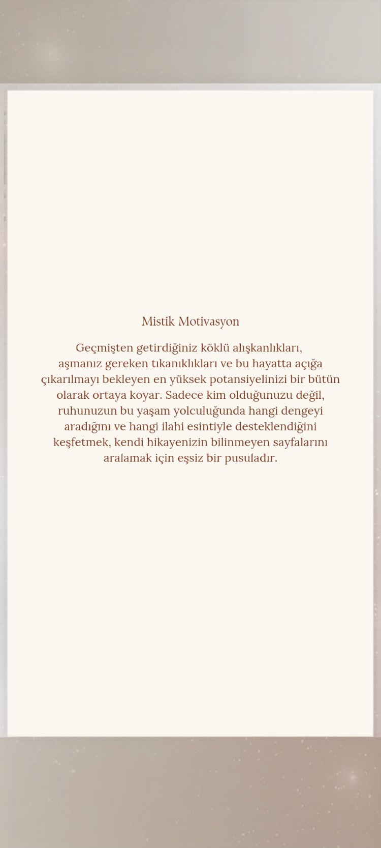 Ruhsal Kontrat Analizi 