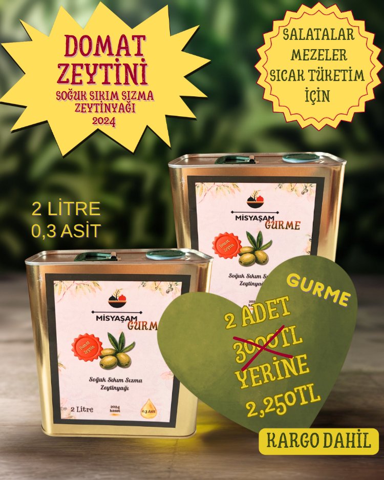 2 adet gurme- domat Zeytinyağı 