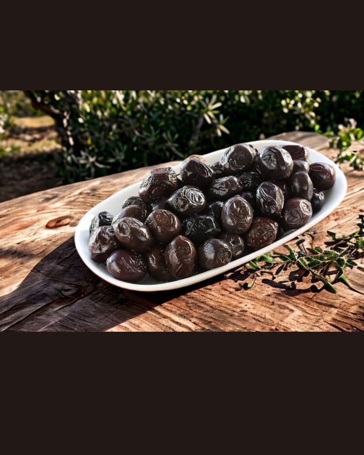 İri boy Edremit sele siyah zeytin (1 kg)