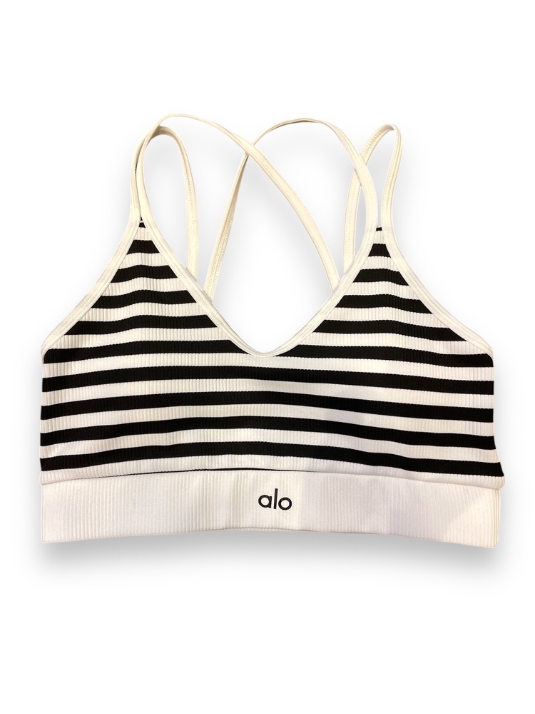 ALO Striped Bra