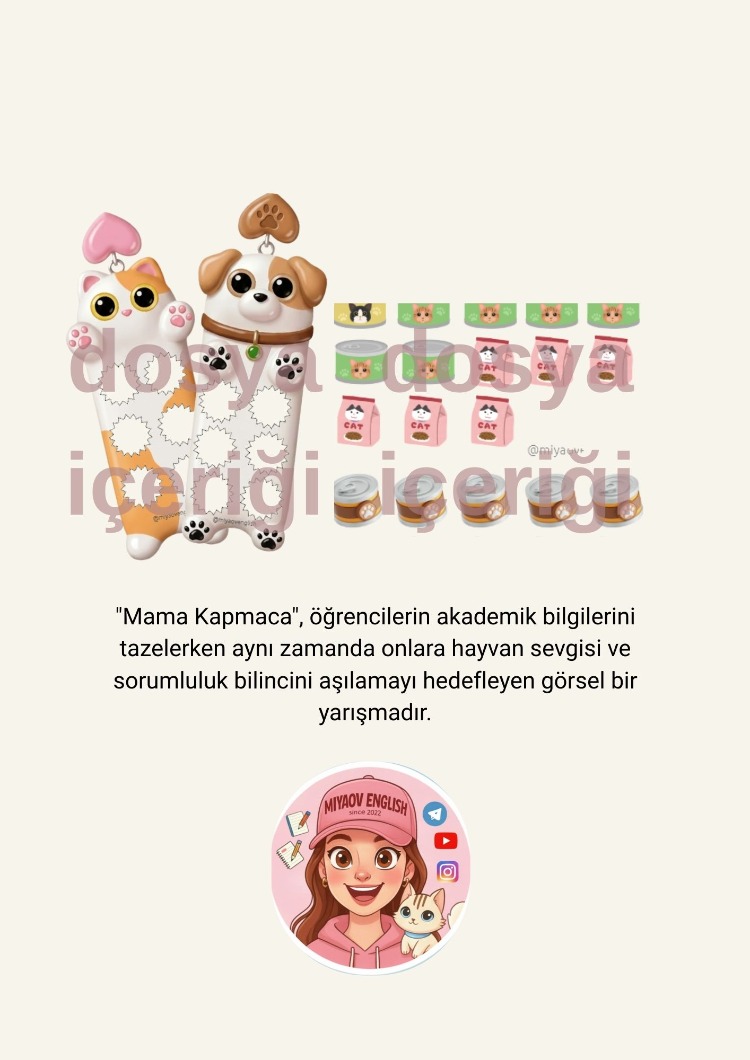 Mama Kapmaca Yarışma Seti - PDF - Etkinlik Kiti