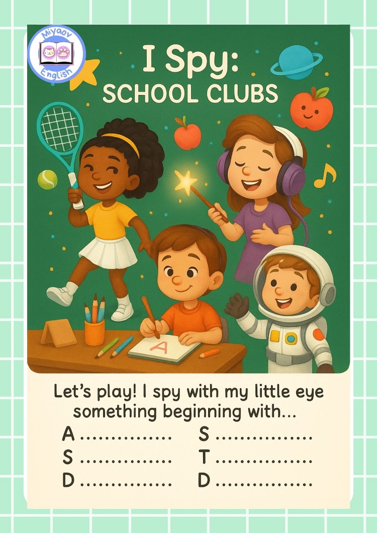 5. Sınıf Görsel Kelime Kartları - PDF - Müfredata Uygun - miyaovenglish