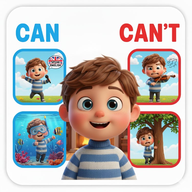 CAN & CAN'T KONUŞTURAN KARTLAR - PDF - miyaovenglish