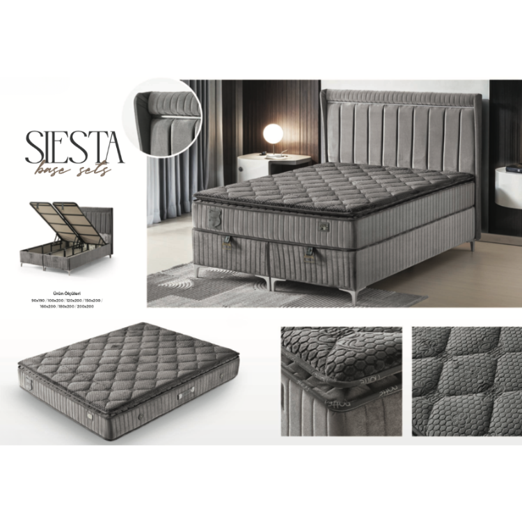 SİESTA BAZA/BAŞLIK-YATAK SETİ