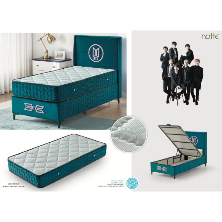 BTS BAZA/BAŞLIK-YATAK SETİ