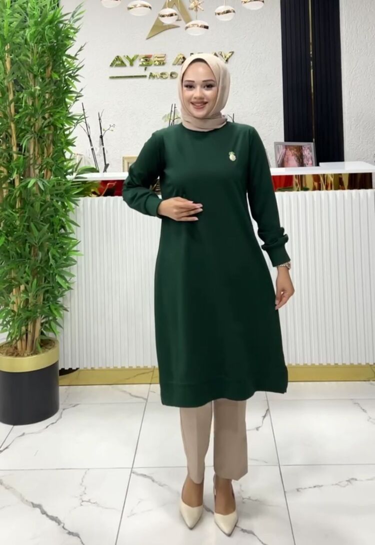 Ayşe Akay yazlık penye tunik