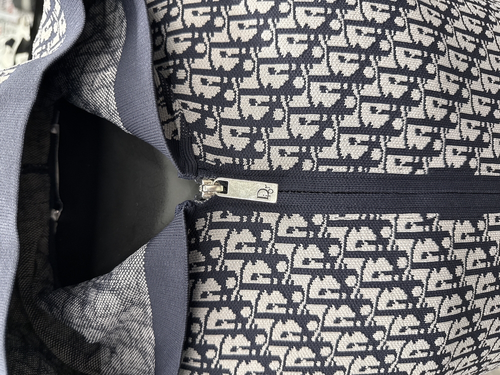 OUTLET ÜRÜNÜ İthal Christian Dior Çelik Örme Hoodie (Gri)